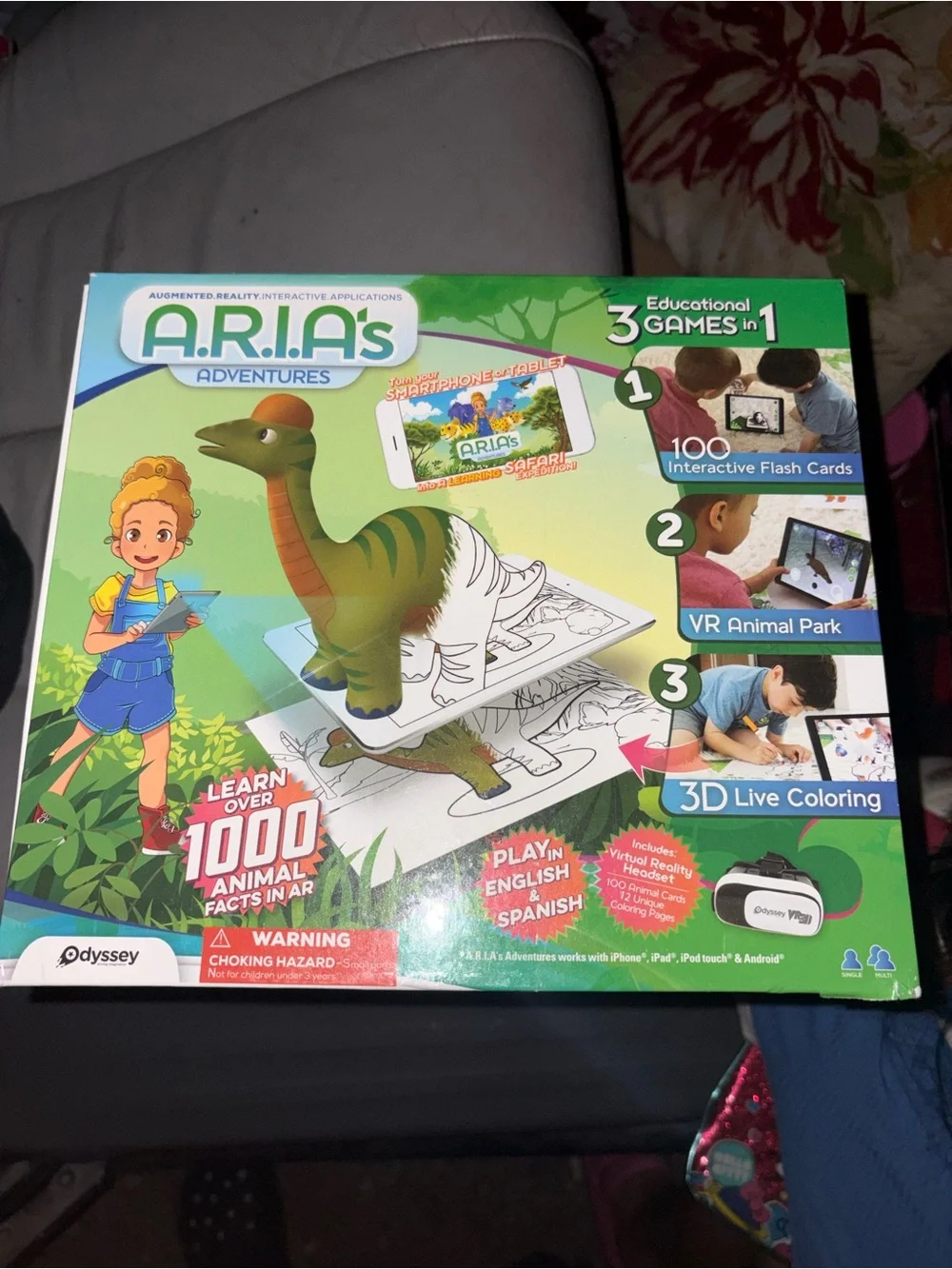AR Dino Learning Pack - Green